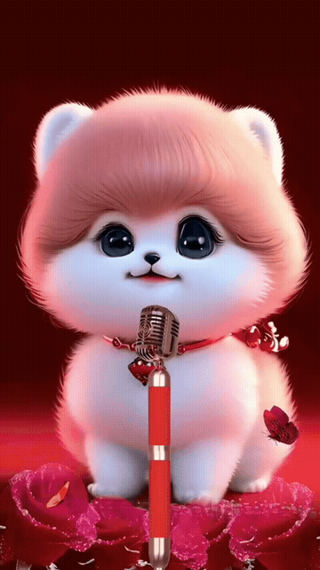 Pink Fluff Singer